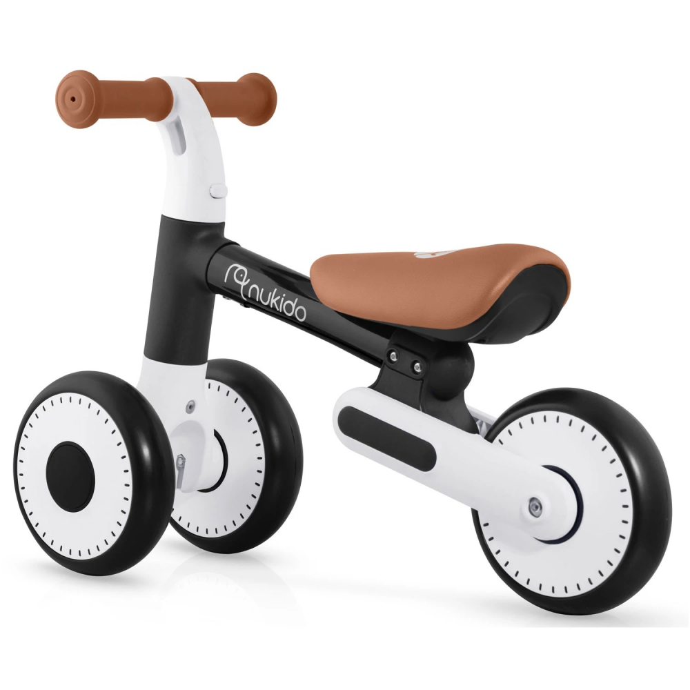 Bicicleta Echilibru Nukido Negru | Dezvoltare Copii - imagine 7