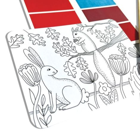 Ooly Set Acuarele DIY Scenic Hues Pădure - imagine 6