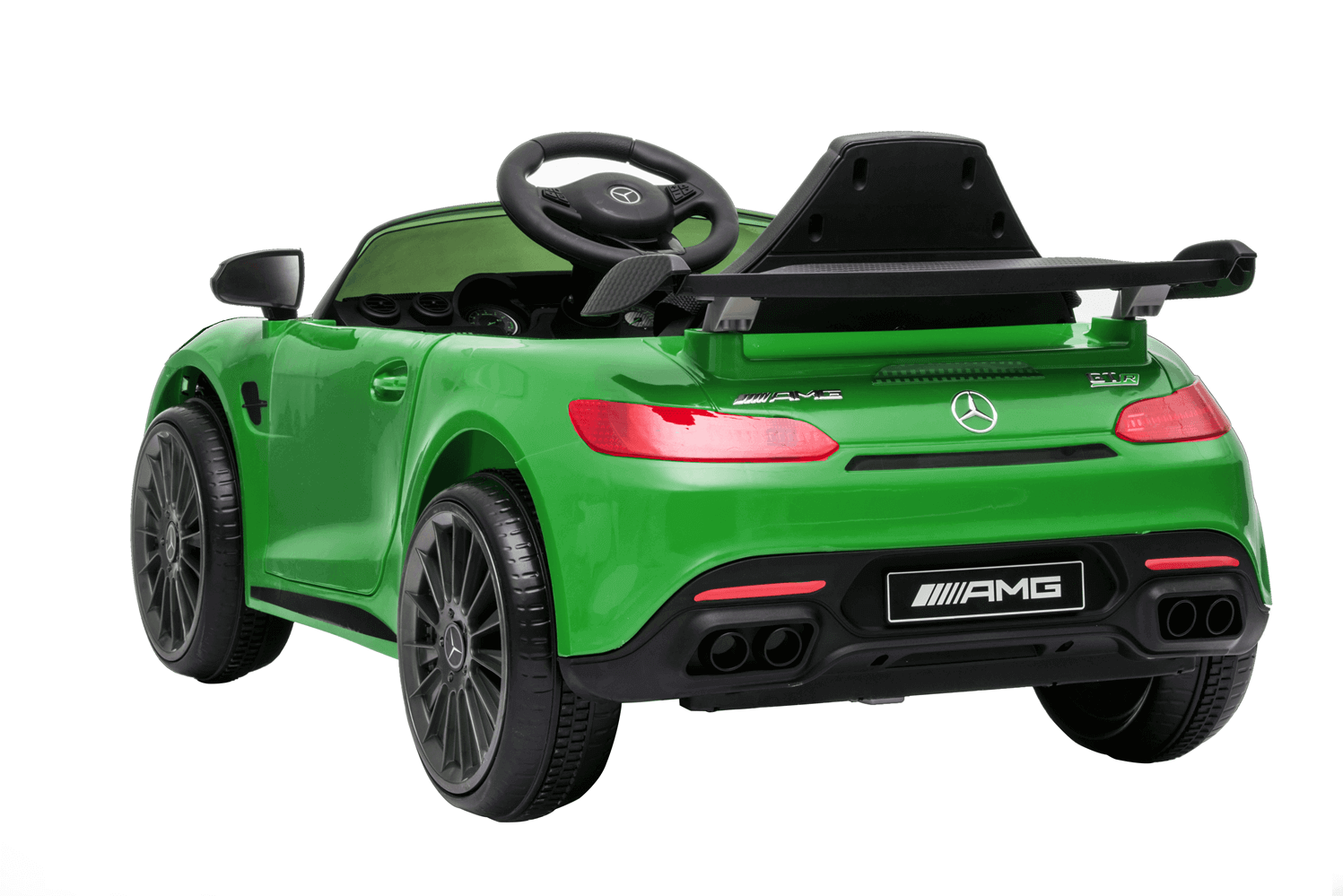 Masinuta Electrica Mercedes GTR-s 12V Verde - imagine 9