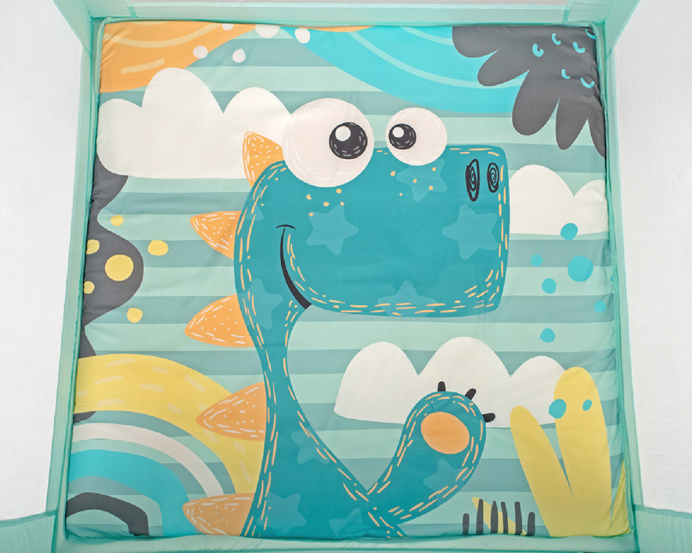 Tarc Kikkaboo Enjoy Mint Dino | Pliabil & Practic - imagine 2