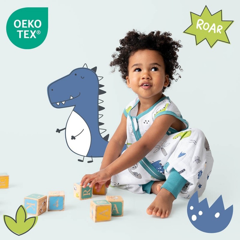 Sac Dormit Slumbersac Dino 0.5 Tog - imagine 2