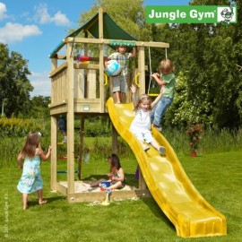 Spațiu de joacă Lodge JungleGym cu tobogan - imagine 5