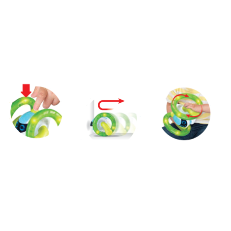 Robotel Roll n Glow Little learner | Primii pasi - imagine 5