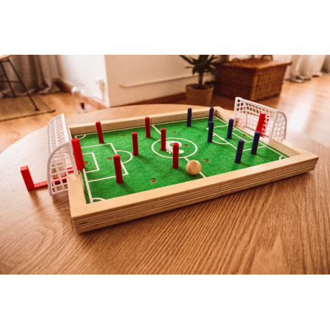 Mini Fotbal Plakks - Joc Portabil pentru Familie - imagine 4