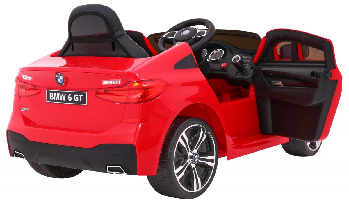 Masinuta Electrica BMW GT 640i Rosu | Autokids - imagine 10