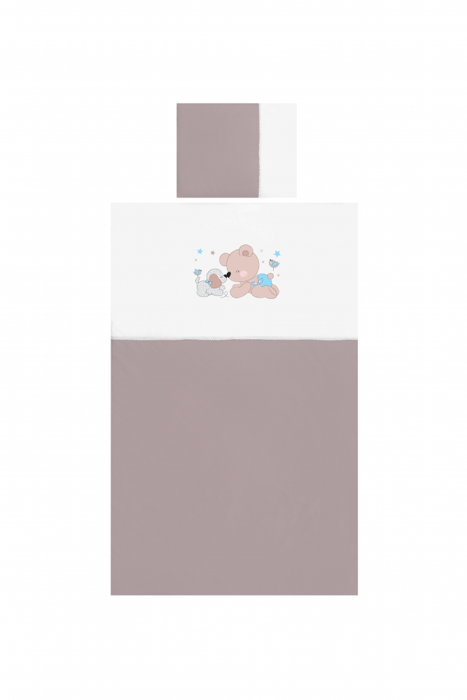 Set Lenjerie Pat 15 Piese Lorelli Jersey Beige
