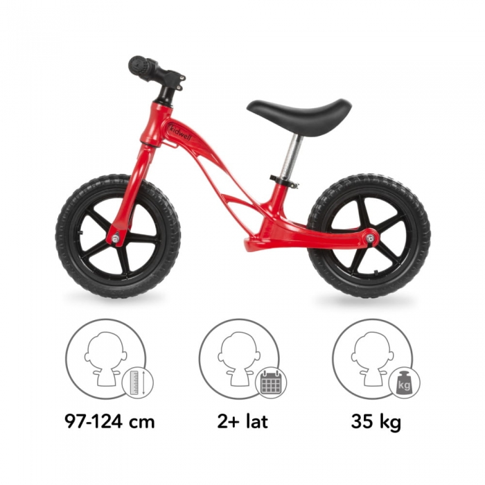 Bicicleta Kidwell Rocky Red 12" Mg - imagine 3