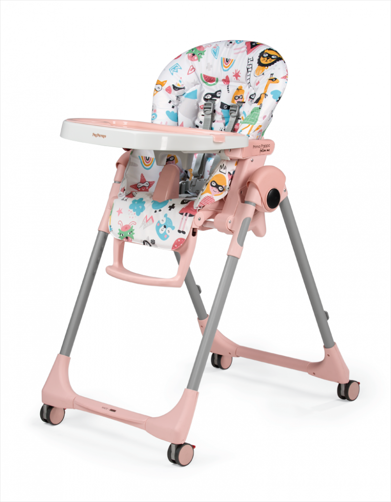 Scaun Masa Peg Perego Follow Me, 0-15 kg, Multicolor - imagine 3