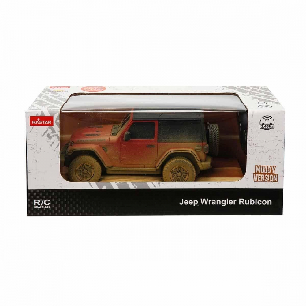 Mașina Jeep Wrangler Rastar RC 1:24 Rosu
