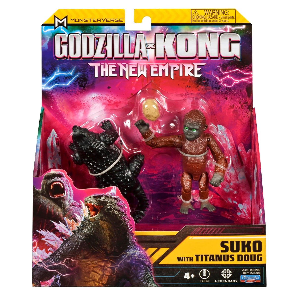 Figurina Monsterverse Suko 15 cm cu Accesoriu