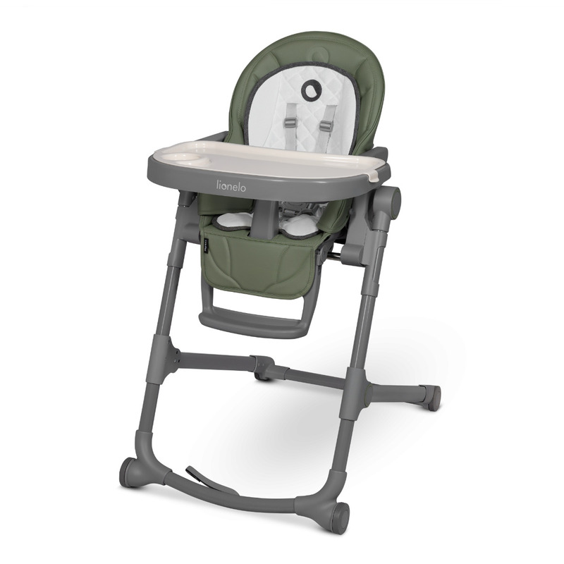 Scaun Masa Lionelo Cora Plus Verde, Multifuncțional - imagine 2