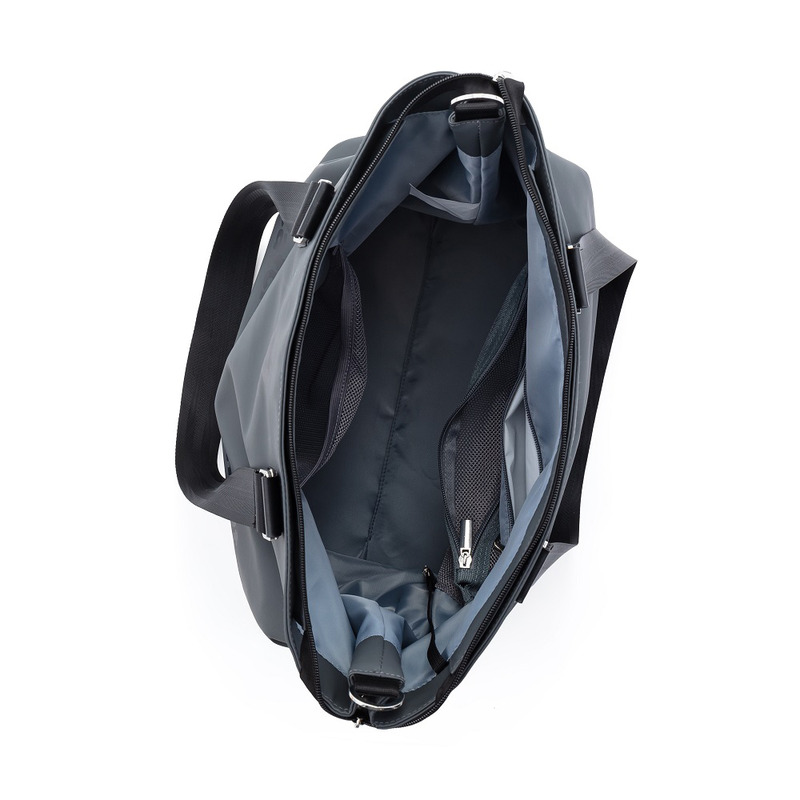 Geanta pentru Mamici PetiteMars Zoe Gri - Practică și Elegantă - imagine 7