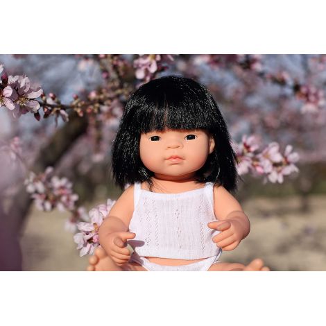 Papușă Asiatică Fată 38 cm Miniland - Anatomică - imagine 5