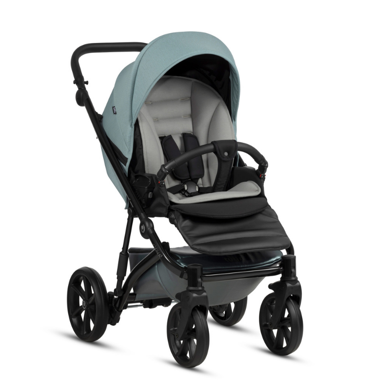 Carucior 2in1 Tutis Viva 5+ Turquoise Piele Ecologica - imagine 4