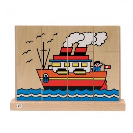 Puzzle Vertical Vaporul Heutink - Dezvoltare Abilități