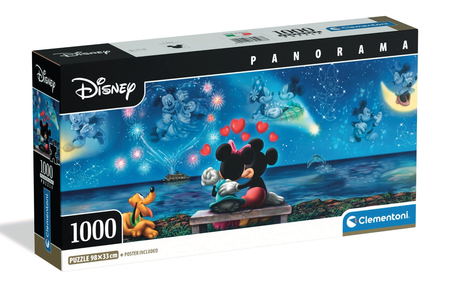 Puzzle Clementoni 1000 piese Mickey si Minnie