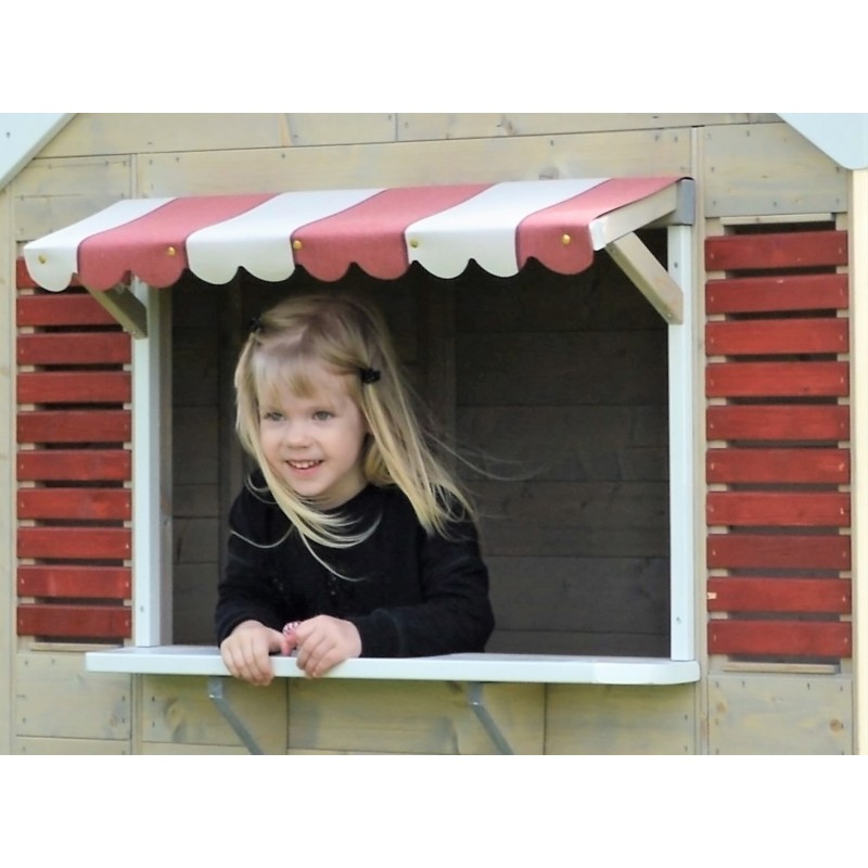 Căsuță Grădină Wendi Toys, Roșu, 1.55m
