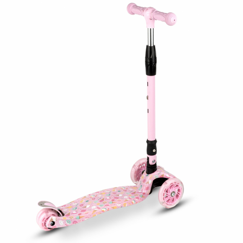 Kidwell Vento Candy - Trotinetă cu LED pliabilă - imagine 4