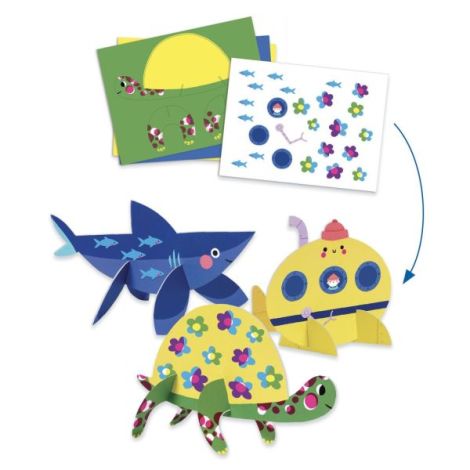 Djeco Delicii Mări - 6 Activități Creative 3-6 Ani - imagine 5