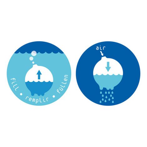 Plui Rainball Verde - Jucărie Senzorială cu Apă Moluk - imagine 6