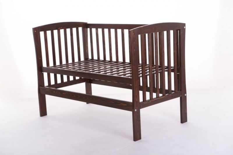Patut Bebe Junior DeLuxe Mesterel, Lemn Masiv - imagine 4
