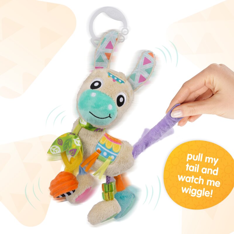 Playgro Lupe Llama Jucărie Senzorială cu Inele