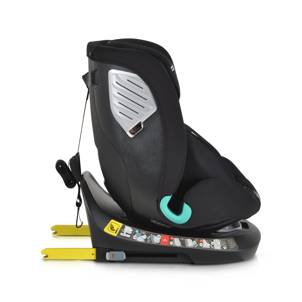 Scaun Auto Cangaroo Quill I-Size Isofix 360° Negru - imagine 8