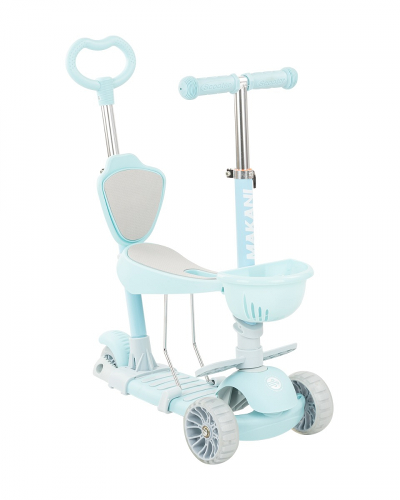 Trotineta KikkaBoo BonBon 4in1 Candy Blue - imagine 10