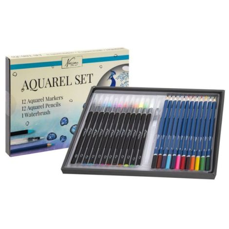 Set Artistic Acuarela Nassau | 25 Piese Creativ - imagine 5