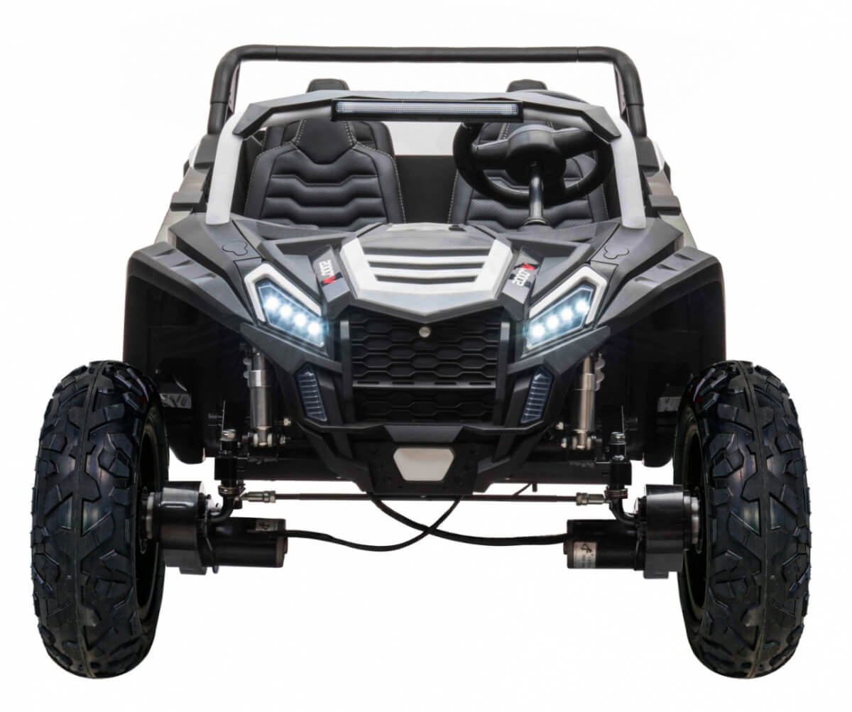 Buggy RACING UTV 2000, 4 Locuri, 24V, Alb - imagine 4
