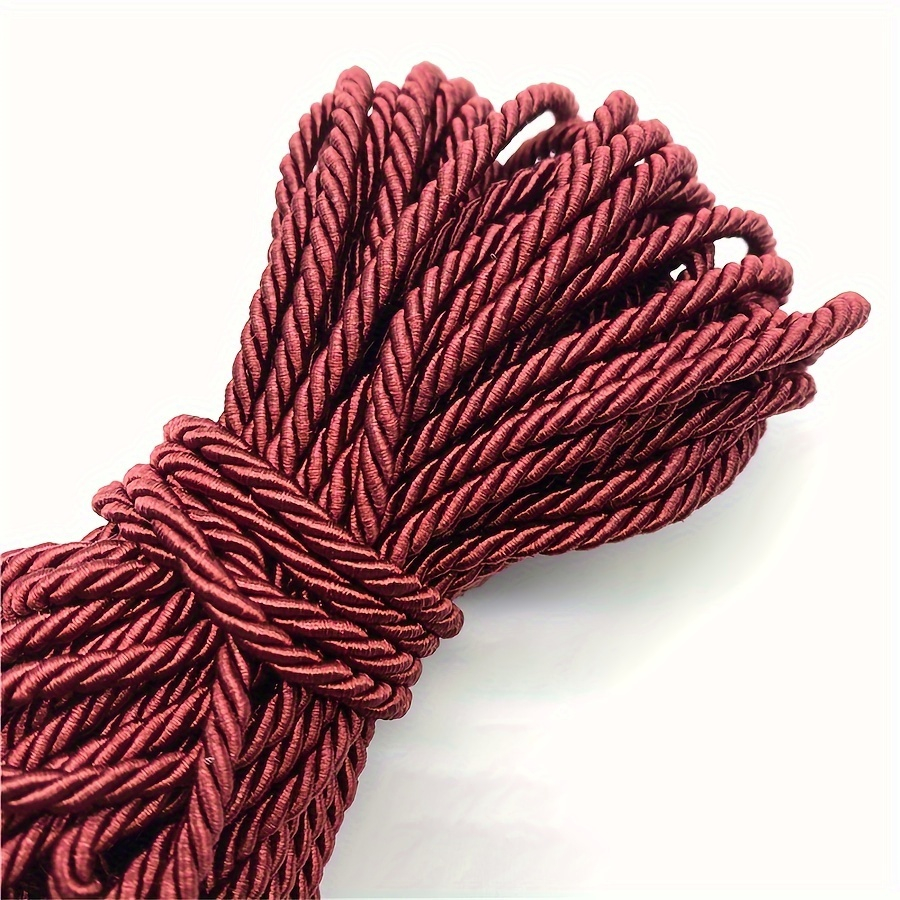 Snur răsucit roșu 3mm Amacs | Lucru manual