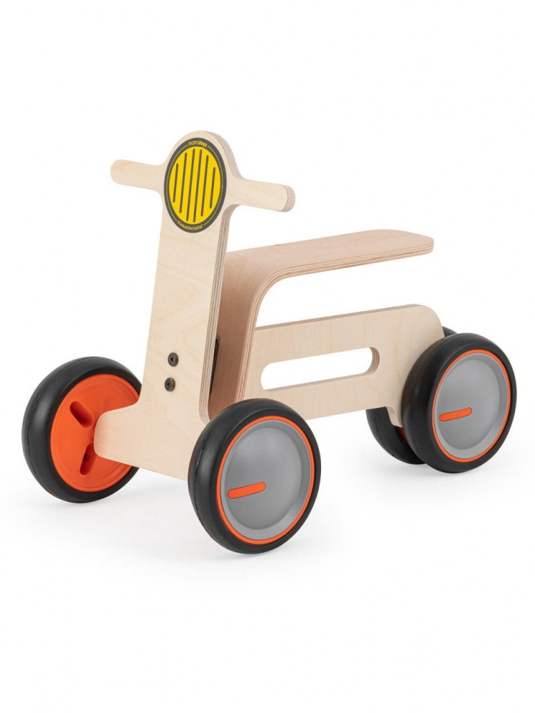 Tribike MamaToyz Lemn, Ride-On 3 Roti Fara Pedale - imagine 4