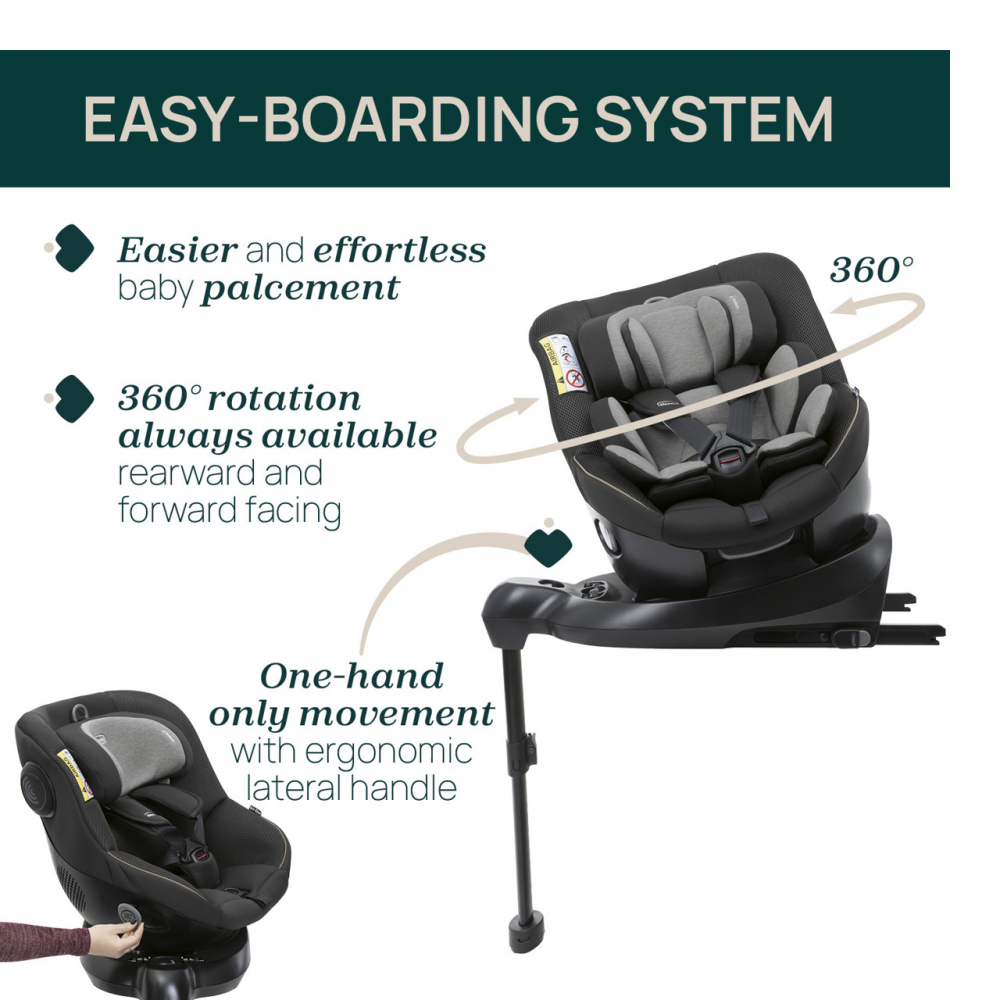 Chicco Seat 105 Rotativ i-Size Sigur - imagine 5