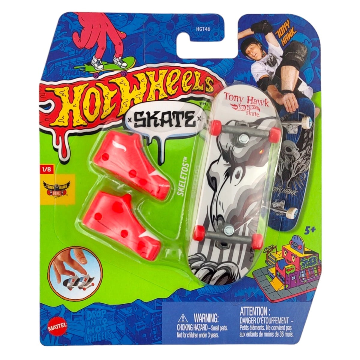 Set Skateboard Hot Wheels cu Pantofi - Joc Activ