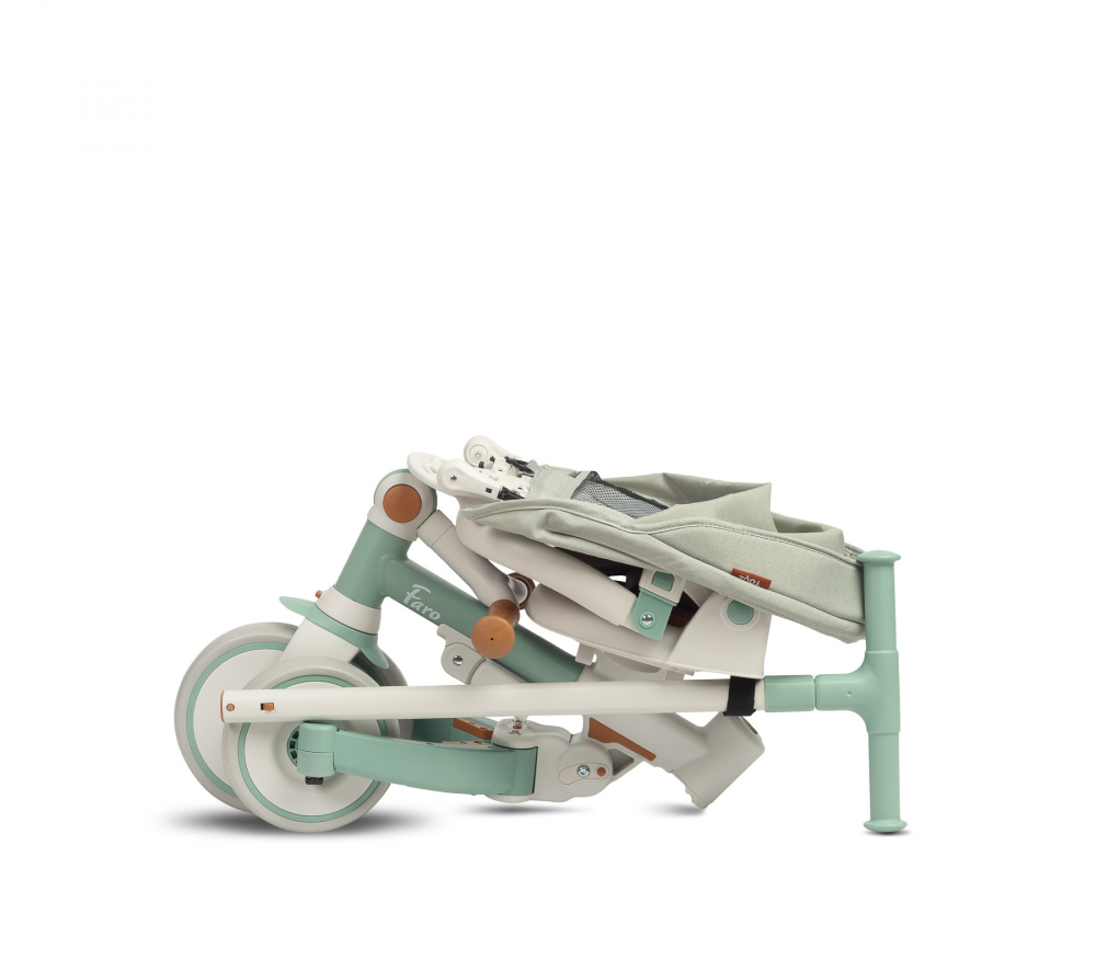 Tricicleta Toyz Faro Verde Multifuncțională - imagine 7