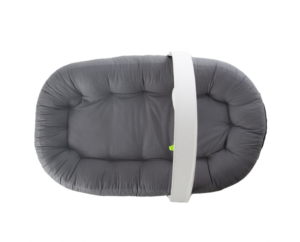 BabyJem Babynest Antracit cu Bară Jucării - imagine 5