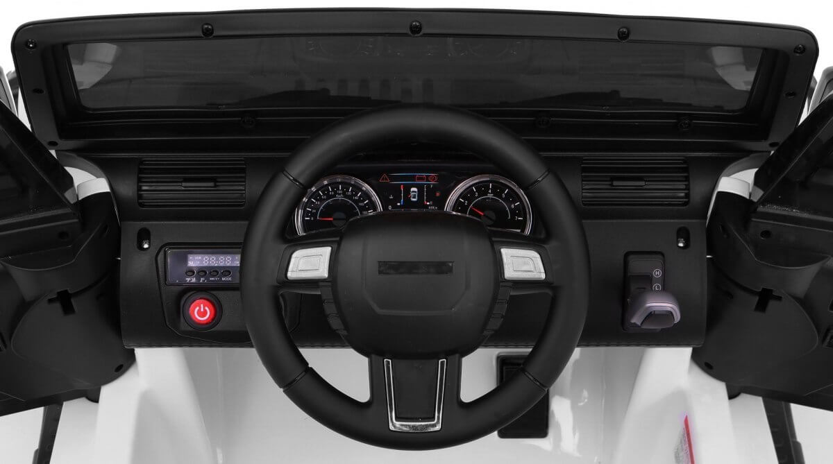 Masinuta Electrica SUV All Terrain Alba - imagine 2