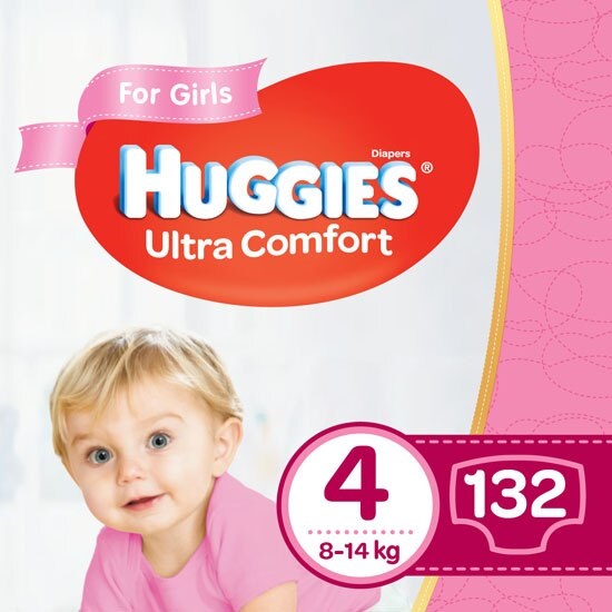 Scutece Huggies Girl Ultra Comfort 8-14kg - imagine 2