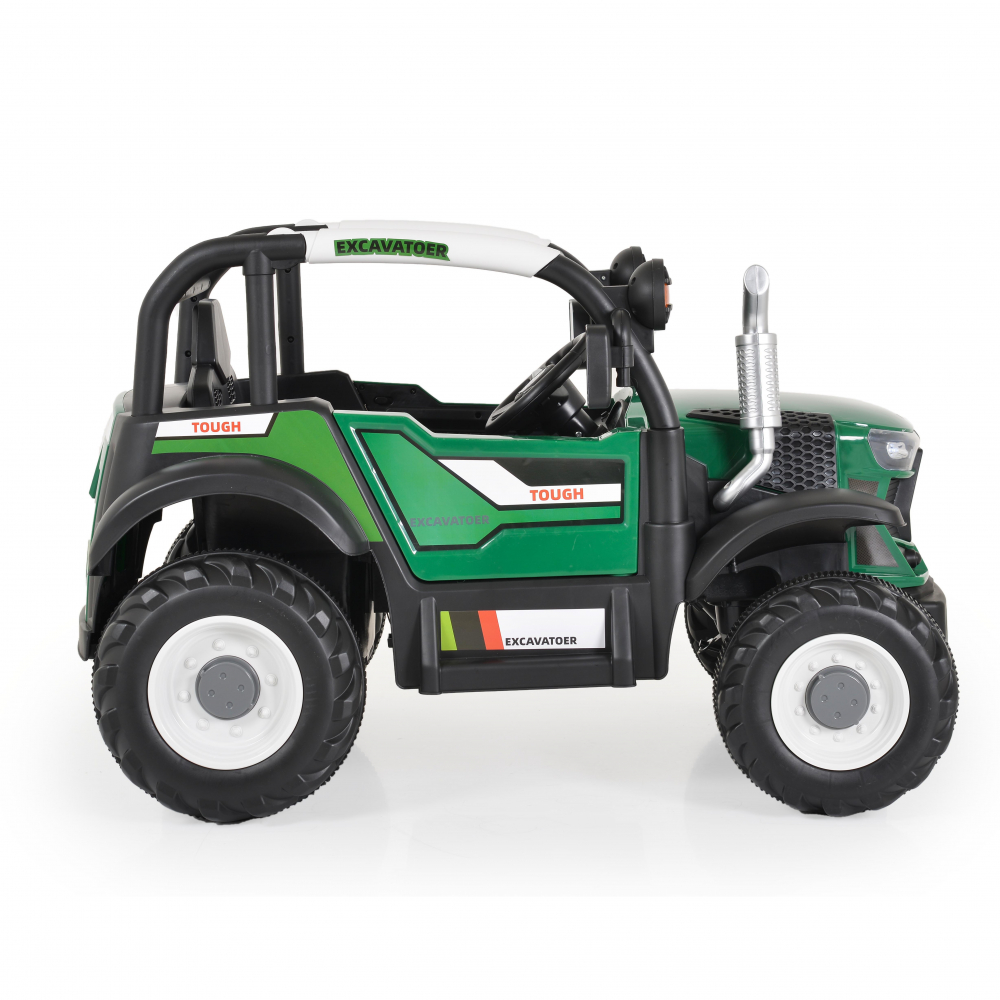 Tractor Electric Moni 12V cu Telecomandă Copii - imagine 5