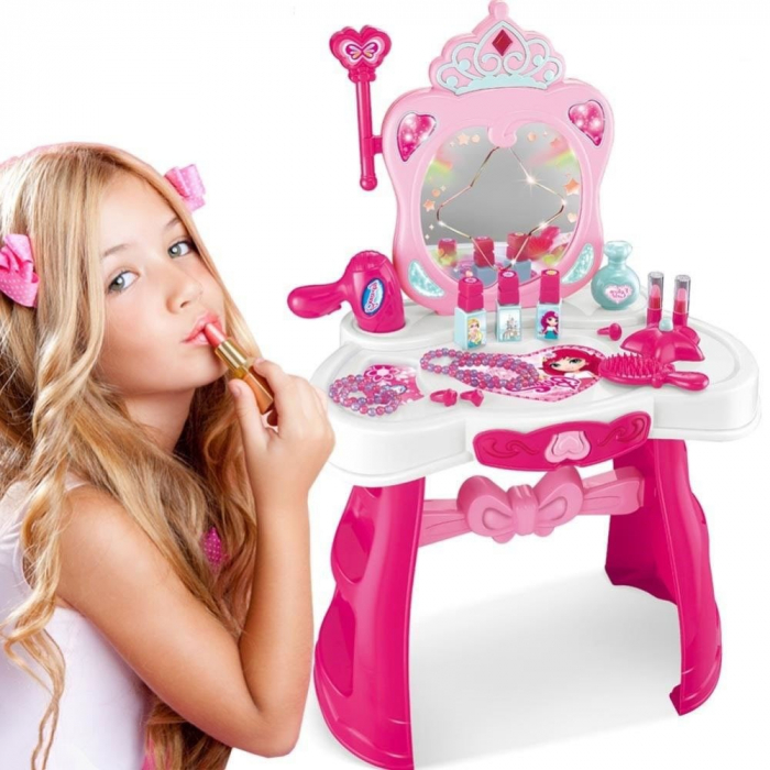 Masa de frumusete Krista cu Oglinda si Accesorii