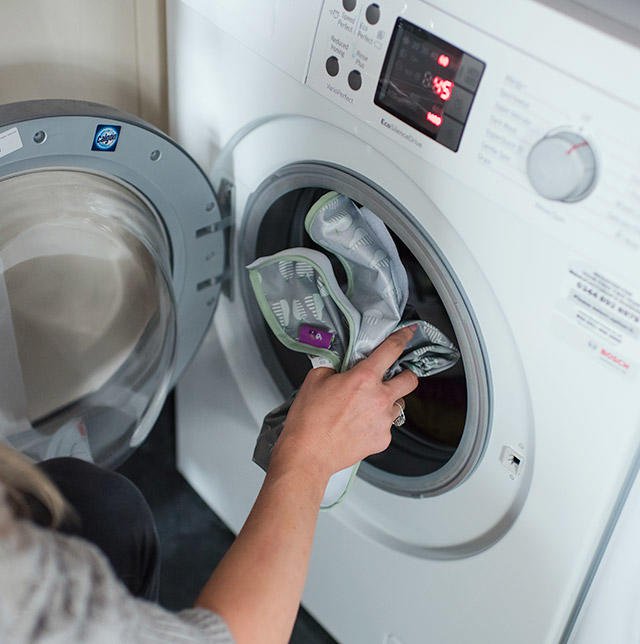 Baveta cu maneci lungi Tidy Tot Gri - imagine 4