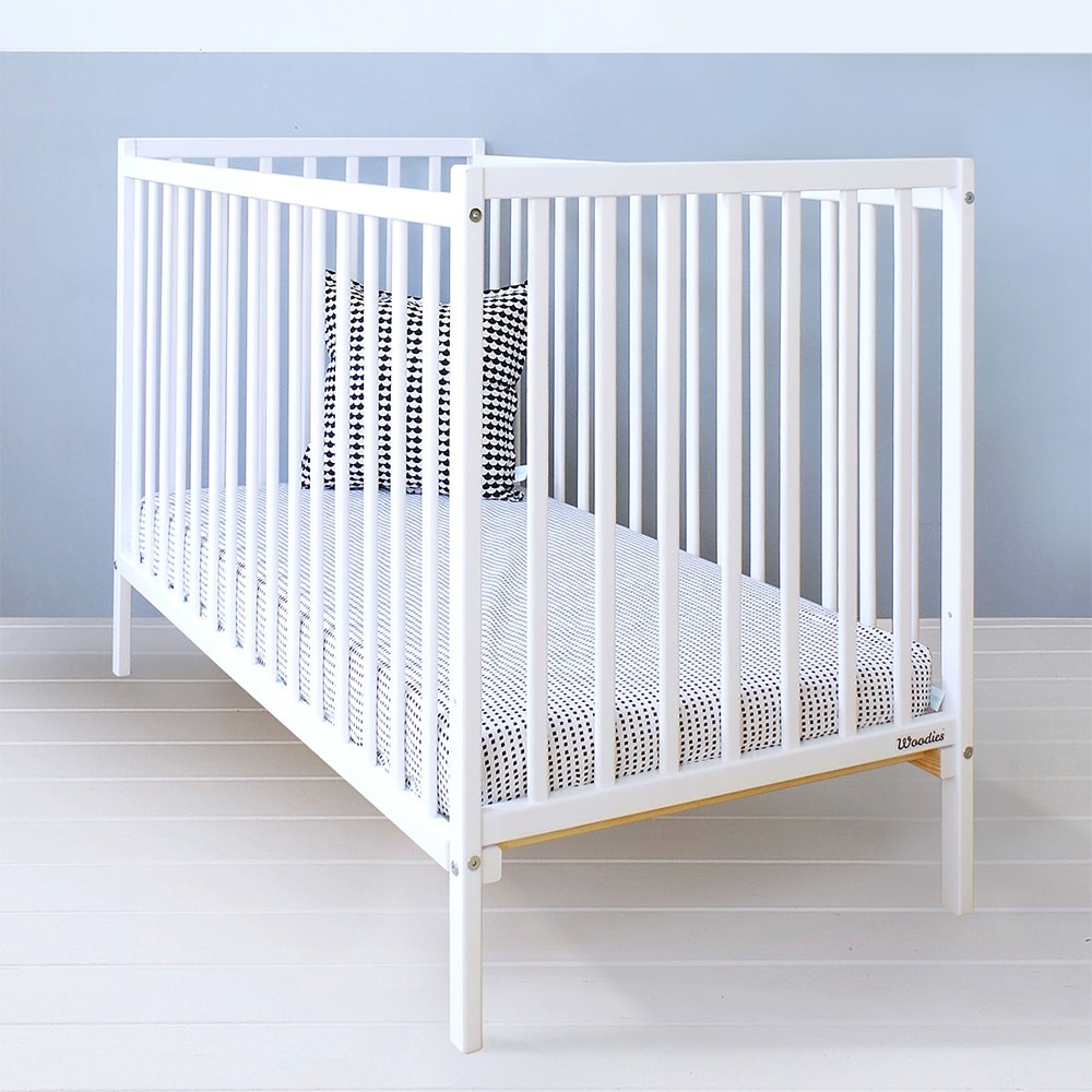 Patut Woodies Dream Alb 120x60 cu inaltime reglabila - imagine 7