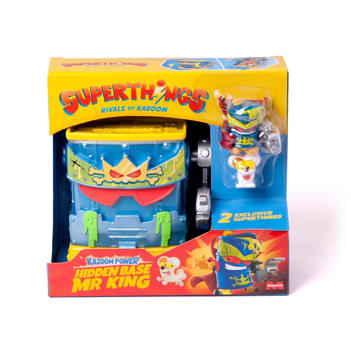 Set Baza Ascunsa Mr King Superthings