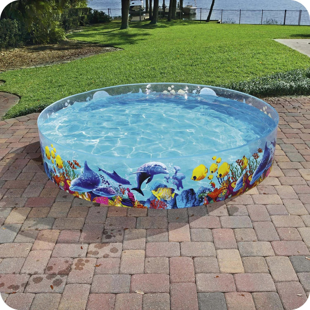 Piscina Bestway 244cm - Setup Rapid - imagine 3