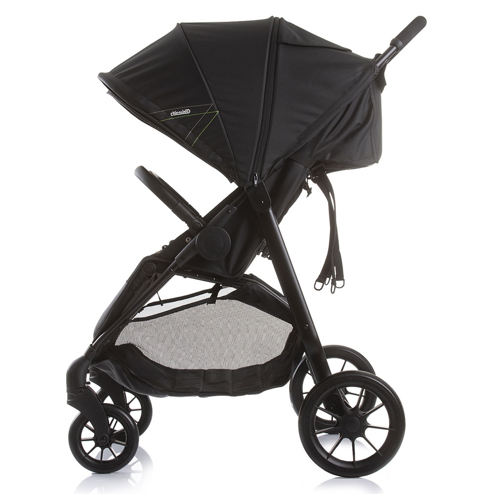 Carucior gemeni Chipolino Top Stars Ebony, 0-15kg - imagine 3