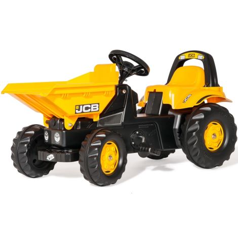 Tractor Rolly JCB Dumper cu Pedale și Remorcă