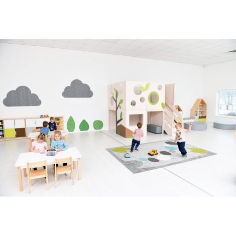 Complex Joacă Flora Moje Bambino - Lemn Interior - imagine 22