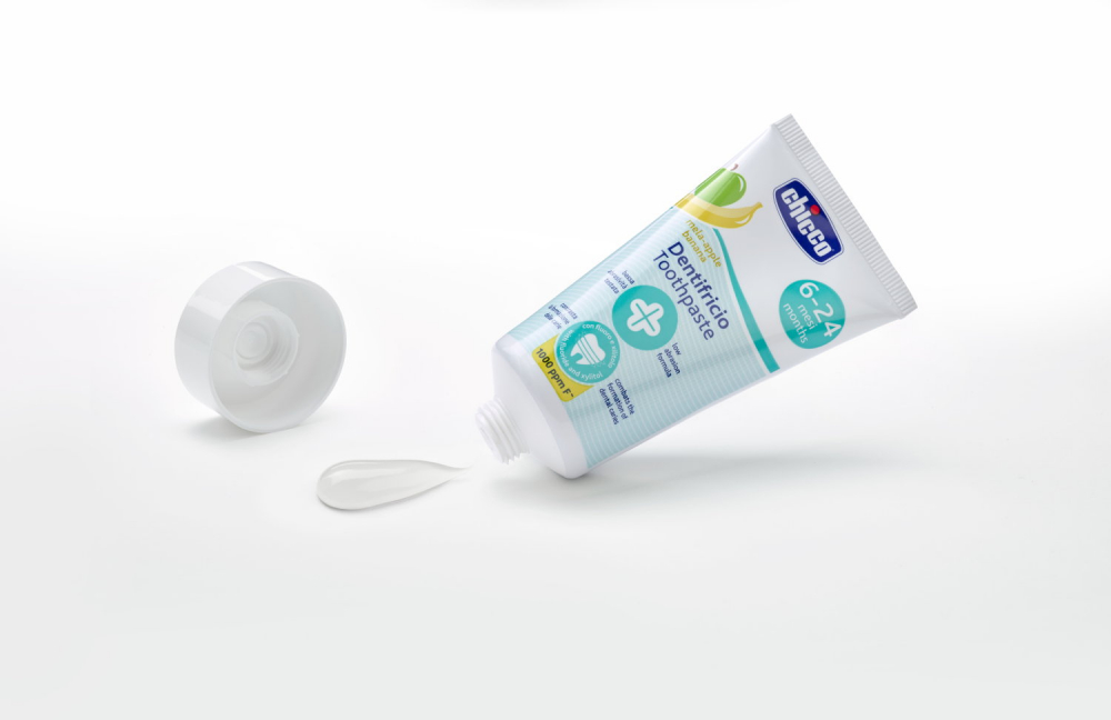 Pasta de dinti Chicco fara fluor Mar-Banana 50ml - imagine 2