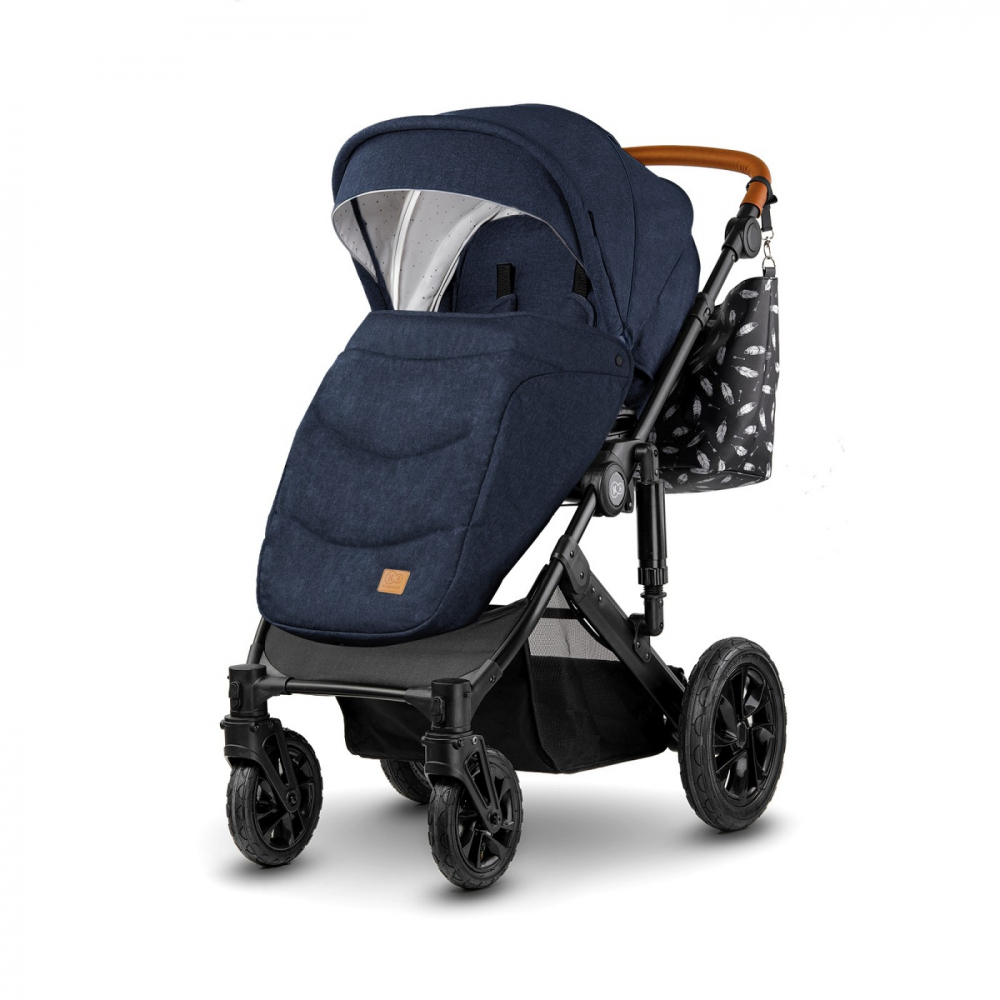 Carucior 3 in 1 Kinderkraft Prime Navy i-Size - imagine 10