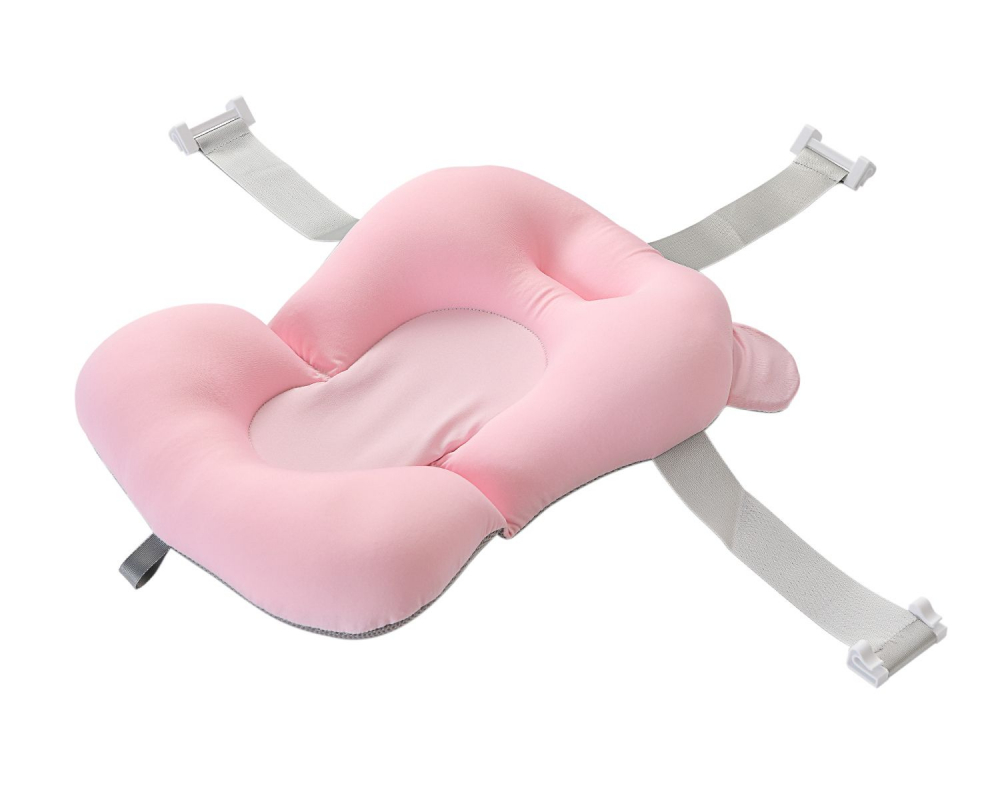 Hamac KikkaBoo Soft Bath Pink 0-2 ani